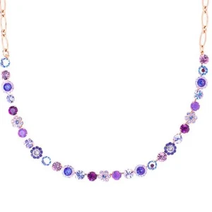Mariana Petite Rosette Necklace in Wildberry - Picture 1 of 1
