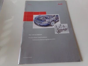 Selbststudienprogramm SSP 217 Audi A8  V8 3,7l & 4,2l Motoren - Bild 1 von 2