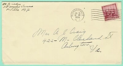 #836 Swede Finn Tercentenary Pleantville NJ July 16, 1938 FIRST MONTH SOLO USE - Image 1 of 2