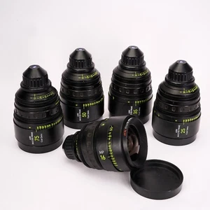 ARRI Master Prime Lens Kit 16mm 25mm 35mm 50mm 75mm T1.3 (Free Shipping) - Picture 1 of 7