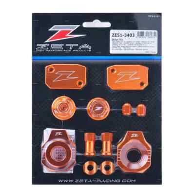 Kit de Vestir Zeta Billet Aluminio Naranja para KTM 125 XC 21-22 Foto 1 de 3