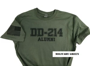 DD-214 Alumni Militär T-Shirt. Perfekt für Marines, Armee, Marine Luftwaffe - Bild 1 von 27
