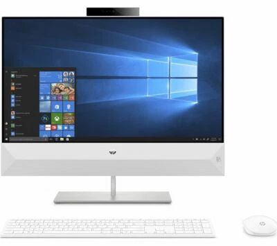 HP 24-XA1009NA 23.8" All-In-One AMD Ryzen 7 Quad Core 8GB RAM SSD & HDD - Win 10 - Image 1 of 4