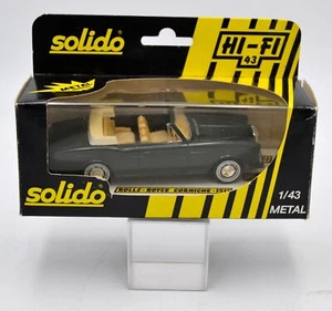 DIE CAST " ROLLS-ROYCE CORNICHE - 1511 " SOLIDO SCALA 1/43 - Foto 1 di 1