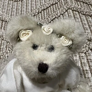 Boyds Bears Ballerina Pointe Shoes Archive Collection Tag White Bear - Picture 1 of 16