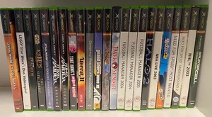 X Box Jeux Sélection complète Instructions Housse CD Disk Divers collection - Photo 1/61