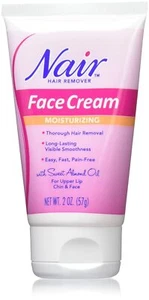 Hair Remover Moisturizing Face Cream, Removes Hair On Upper Lip, Face And Chin - Picture 1 of 1