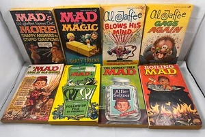 Lot of 14 1970s Era MAD Magazine Paperbacks Al Jaffee Sergio Aragones - Picture 1 of 5