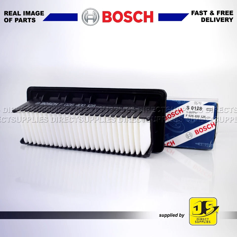 FILTRO DE AIRE BOSCH FIT HYUNDAI i10 PA 1.1 G4HG 1.2 G4LA 07-13 S0128 GENUINO Foto 1 de 1