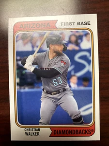 Christian Walker Arizona Diamondbacks 2020 Topps Archives #104 - Imagen 1 de 2