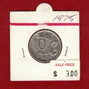 1975 Australia Ten Cent Unc - Picture 1 of 2