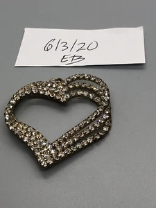 Schöner Strass Herz Anhänger - Bild 1 von 5