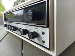 Ultra RAR Kenwood KR3130 with white case and expansion box HiFi Vintage  - Bild 1 von 11