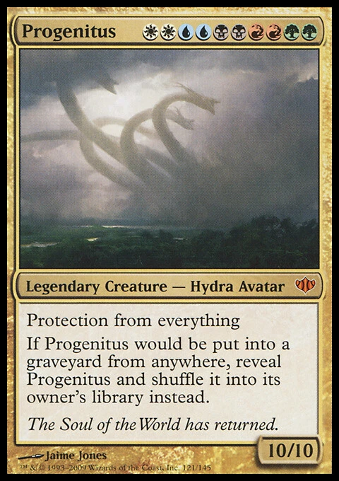 MTG Magic the Gathering Progenitus (121/147) Conflux LP - Image 1 of 1