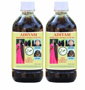 Adivasi Lakshmi pflanzliches Haaröl pflanzlich reines Adivasi Haarwachstum und Haarausfall - Bild 1 von 3