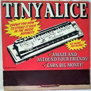 Tiny Alice Jug Band Kama Sutra LP Matchbook Cover Doctor Jazz Chocolate Dandies - Imagen 1 de 4