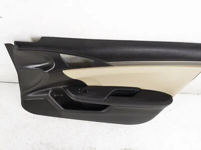 Panel interior de puerta para pasajero delantero derecho Honda Civic 2017-2018 negro/bronceado Foto 1 de 4