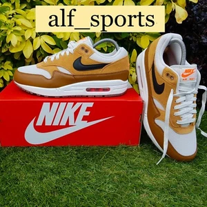 ❤️Neu mit Karton & Original Nike® Air Max 1 Essential Sneaker in British Tan UK Größe 9,5 - Bild 1 von 19