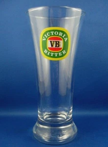CLEARANCE!! Crown 285ml VB VICTORIA BITTER BEER GLASS Collectable Breweriana AUS - Picture 1 of 6