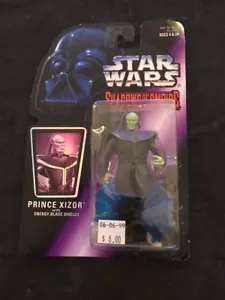 1996 KENNER STAR WARS SHADOWS OF THE EMPIRE PRINCE XIZOR 4" ACTION FIGURE MOC - Picture 1 of 7