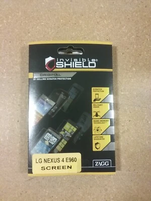 ZAGG InvisibleShield Screen Protector for LG Nexus 4 E960 Device - Image 1 of 2