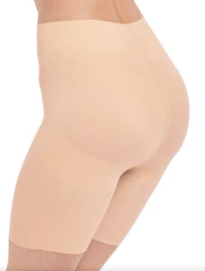 Wacoal Beyond Naked Thigh Slimmer Nude Size Small 10 Macaroon Shapewear Slimming - Picture 1 of 4