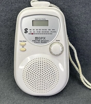 GPX (A321) Battery Operated AM / FM Digital Clock Display Clock Radio TESTED - Image 1 of 4