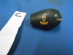 Original Hudson Ship Castle Shift Knob Green Blue "C" - Picture 1 of 10