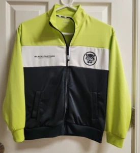 Marvel Black Panther Full Zip Sweater Kids Size 12 / Size 150  - Picture 1 of 7