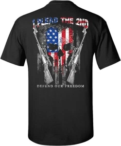 I Plead The 2nd Defend Our Freedom T-Shirt Size XL - Picture 1 of 1
