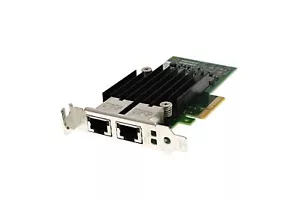 Dell Intel X550-T2 Dual Port 10 GB RJ45 Low Profile-Netzwerkkarte – C4D5P - Bild 1 von 2
