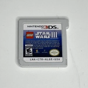 LEGO Star Wars III 3: The Clone Wars (Nintendo 3DS, 2011) Cartucho Solo Probado - Imagen 1 de 2