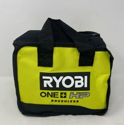 RYOBI ONE+ HP Brushless Contractor Canvas Tool Bag - Green/Black - 10 x 6 x 8 in - Image 1 of 4