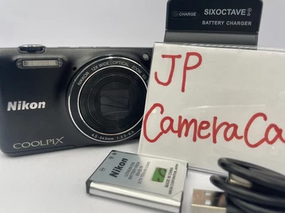 Excellent Nikon COOLPIX S6600 Digital Camera black 16.0MP 2194 - Image 1 of 4