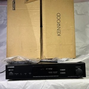 Sintonizador sintetizador estéreo Kenwood Am-Fm KT-2080 en caja instrucciones en perfecto estado - Imagen 1 de 12