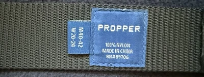 Cinturón táctico de nailon Propper M-40-42 / W-20-24 Foto 1 de 2