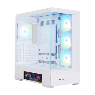 ATX Semi-Tower Gehäuse Zalman P40 DS WHITE Weiß - Bild 1 von 4