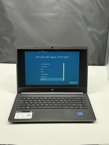 HP Laptop 14-DQ0051DX 14" Celeron N4120 1.1GHz 4GB RAM 64GB SSD Win10 - Foto 1 di 8