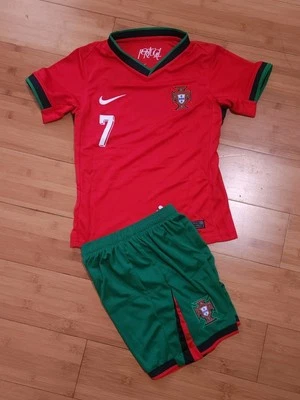 Kids home portugal jersey soccer kit (size 26) - Image 1 of 4