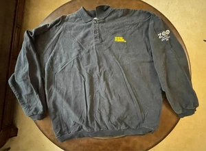 Vintage 1992 U2 ZOO TV Outside Broadcast Show Power Road Crew 3X Sweatshirt RARE - Bild 1 von 7