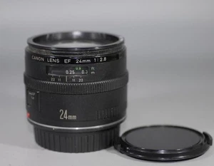 Canon EF 24mm f2.8 autofocus lens for DSLR camera - Nice Ex++! - Picture 1 of 6