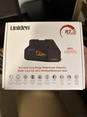 Uniden R7 Extreme Long Range Laser/Radar Detector Built-in GPS, Real-Time Alerts - Image 1 of 4