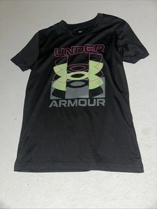 Kids Size 6 Black Under Armour Rashguard  - Picture 1 of 3