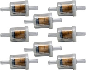 Briggs and Stratton 8 Pack 691035 Fuel Filter 40 Micron For Selected Engines