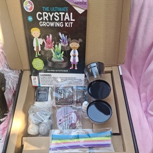 Crystal Growing Kit for Children Science Experiment Set Unwanted Gifts 😊NEW - Picture 1 of 11