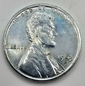 Centesimo di grano in acciaio 1943 S AU/BU lo classifichi tu! Moneta tipo penny seconda guerra mondiale spedizione gratuita! - Foto 1 di 4