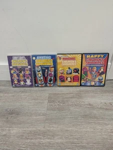 Children's Favourites HiT Kids DVD Bundle X 4 Compilation Sporty Happy Amazing - Imagen 1 de 9