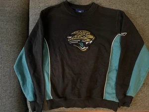 Vintage Reebok Jacksonville Jaguars Pullover Sweat Shirt Damen Small Youth M NFL - Bild 1 von 5