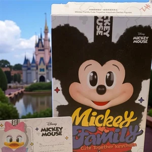 Disney Mickey Mouse Familie Gänseblümchen Schlüsselanhänger Serie Figuren süß zusammen - Bild 1 von 2