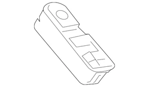 Genuine Porsche Window Switch 7PP-959-858-AH-DML - Picture 1 of 2